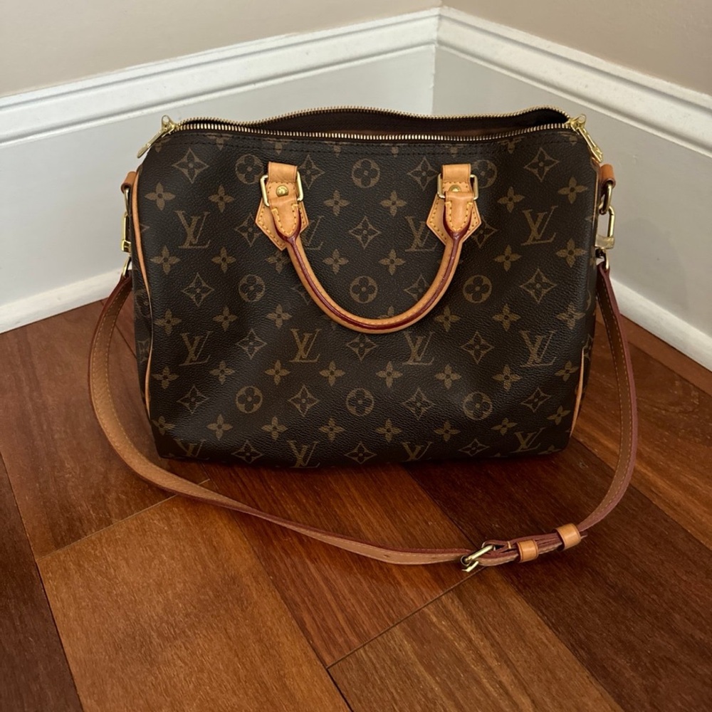 Louis Vuitton Brown Monogram Handbag